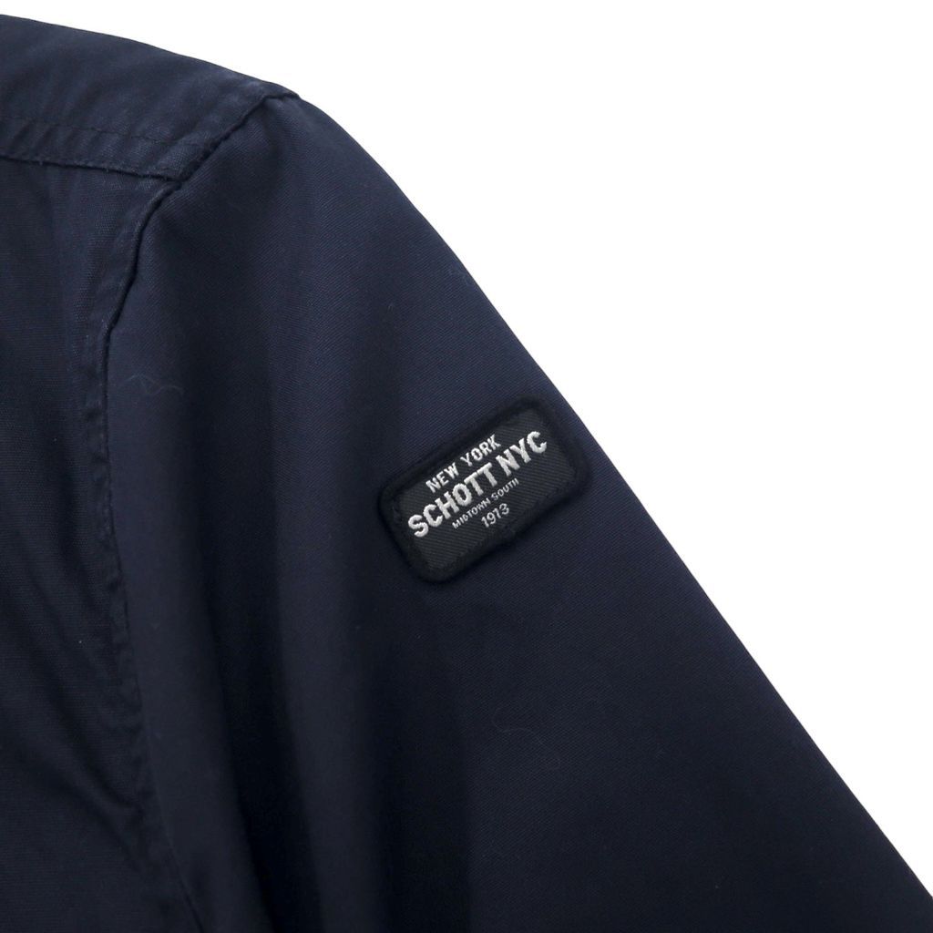 Schott スウィングトップ ハリントンジャケット L ネイビー