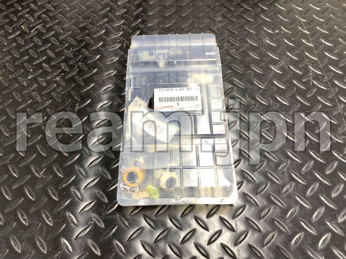 新品 トヨタ純正 80 スープラ キーシリンダー セット TOYOTA SUPRA