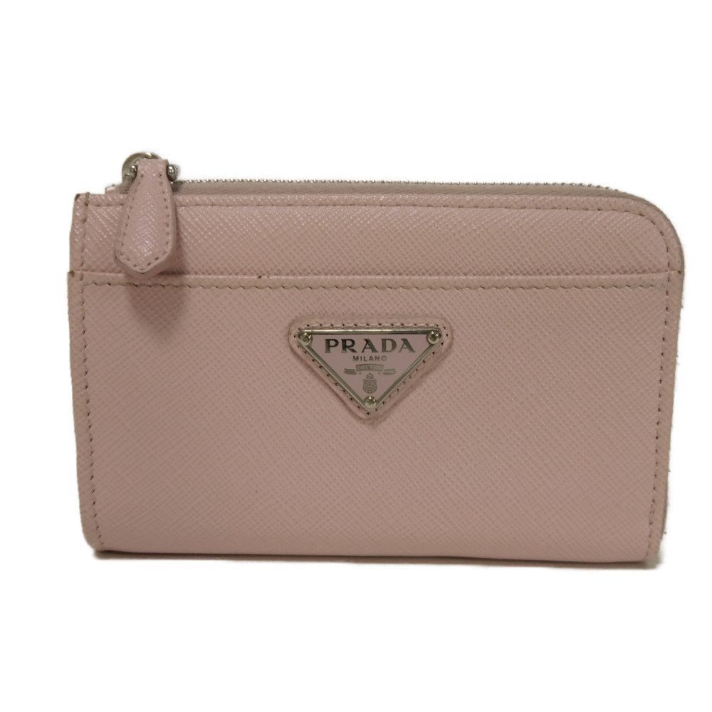 ✨極美品✨　PRADA コインケース　キーリング　L字ファスナー　サフィアーノ 楽天市場】PRADA プラダ キーリング付きL字ファスナーコイン