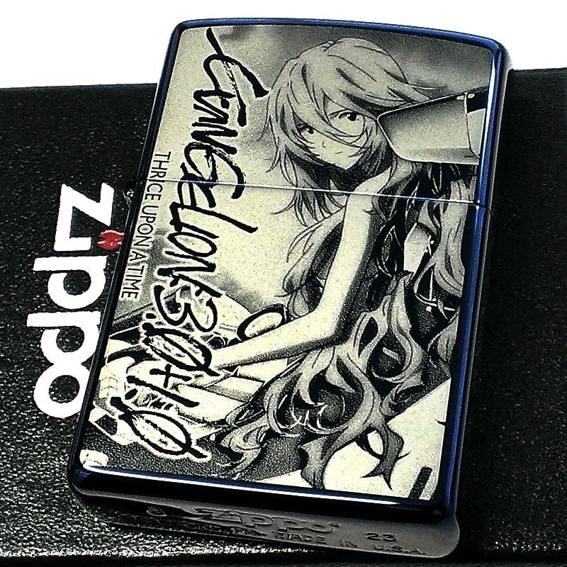 ZIPPO ライター エヴァンゲリオン 限定 綾波レイ ロングヘア シン