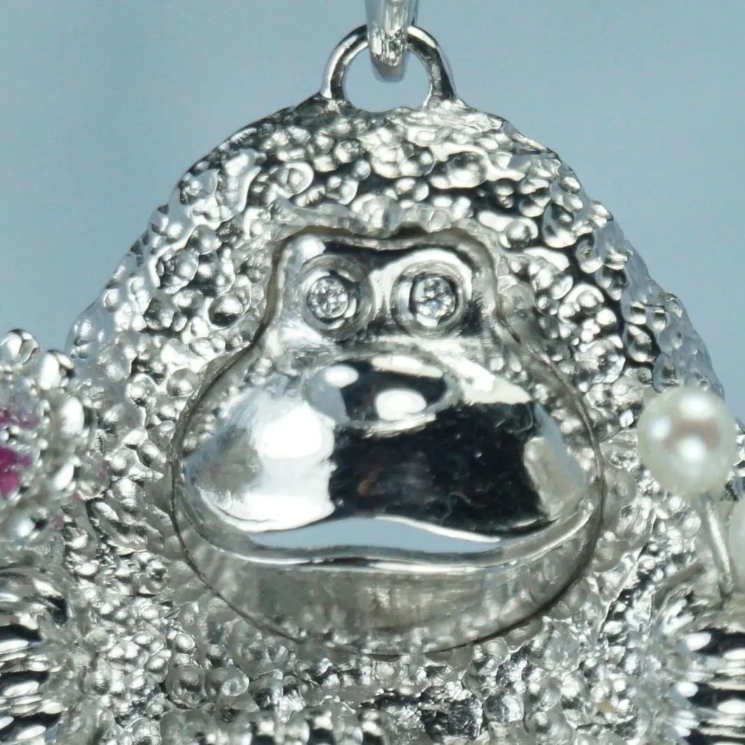 Sv 925 MONKEY ペンダント