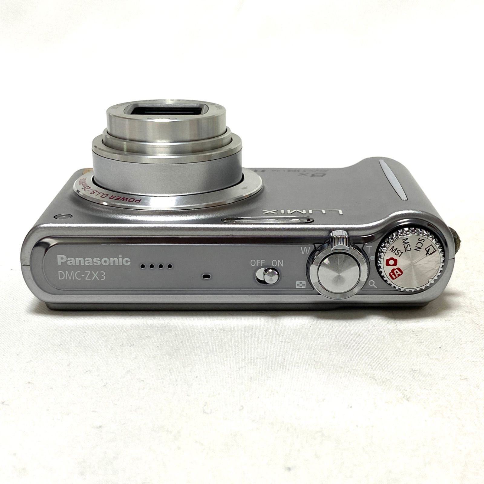 パナソニック　LUMIX DMC-ZX3 シルバー Panasonic LUMIX DMC-ZX3 パナソニック ルミックス コンパクトデジタル