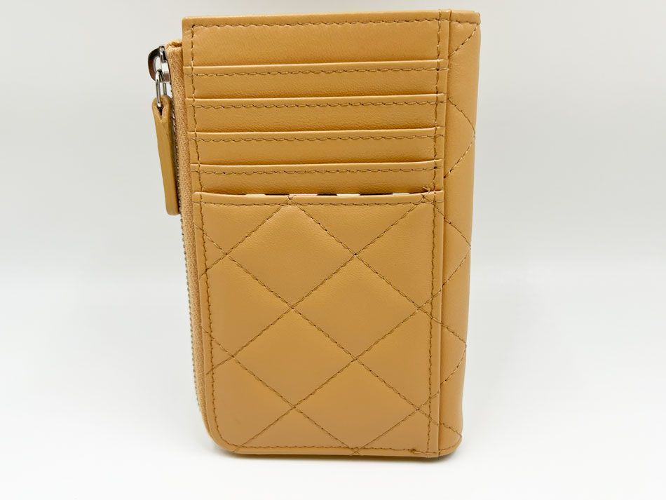 CHANEL シャネル ラムスキン フラグメントケース コインケース カード  