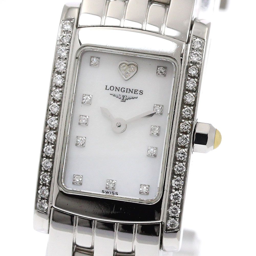 ロンジン LONGINES L5.158.0 ドルチェヴィータ サイドダイヤ クォーツ  