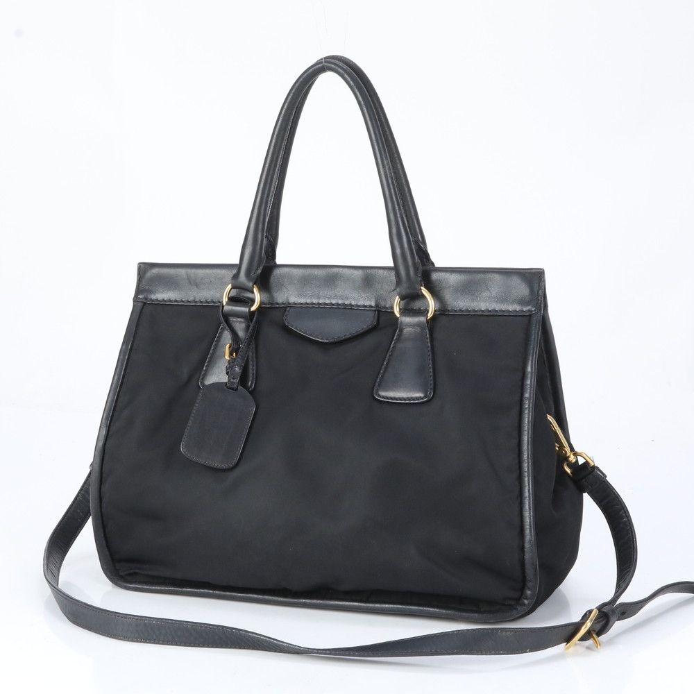 美品 プラダ レザー 2WAY ショルダーバッグ 斜め掛け ハンド