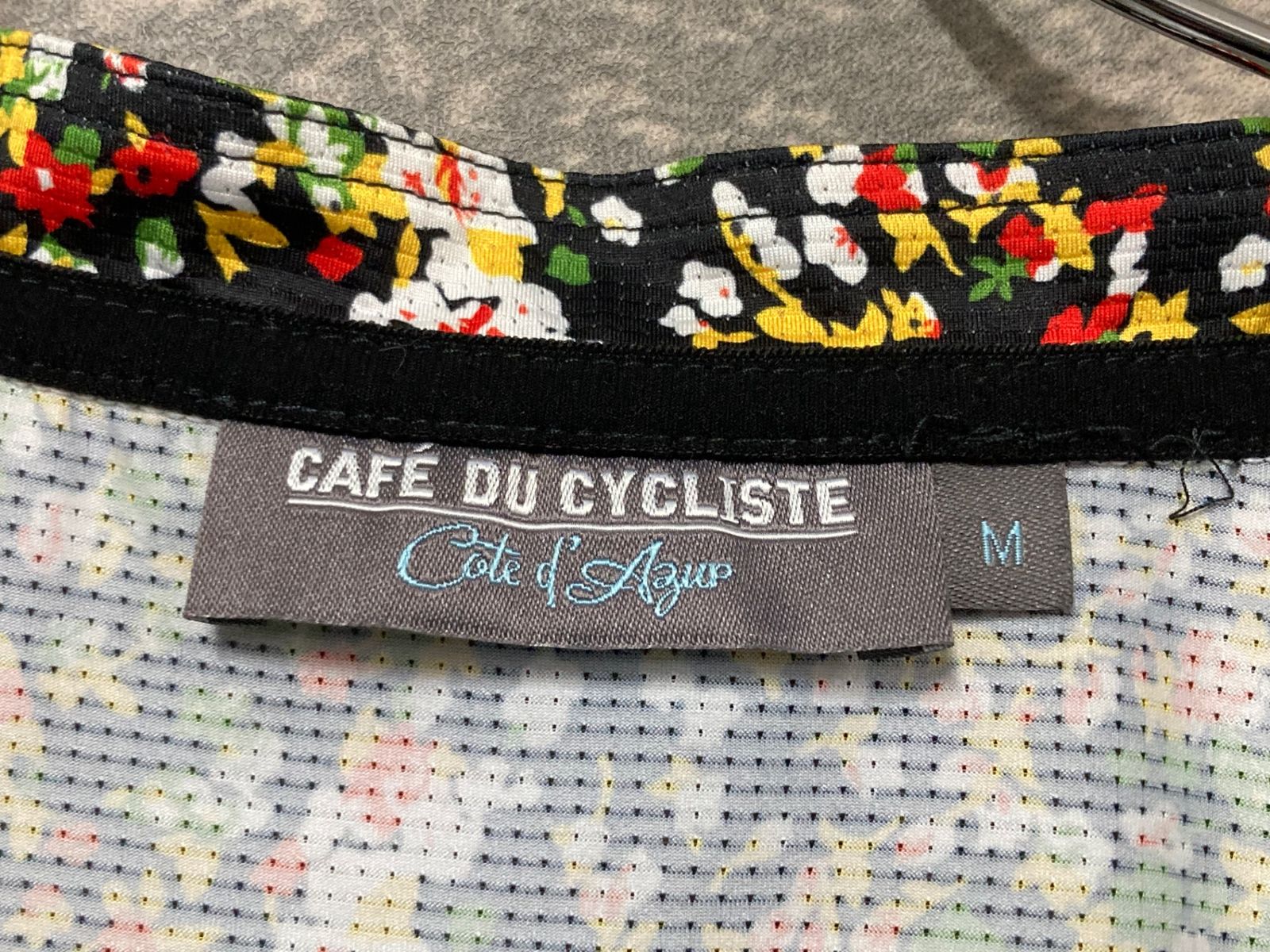 カフェドゥシクリステ 花柄 半袖 サイクルジャージレディース