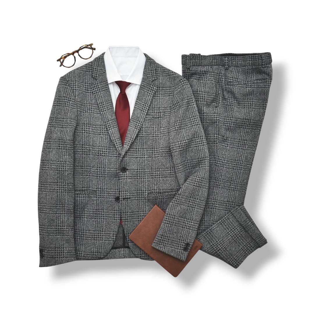 極美品】 ザラ スーツコレクション ZARA Suits Collection グレン