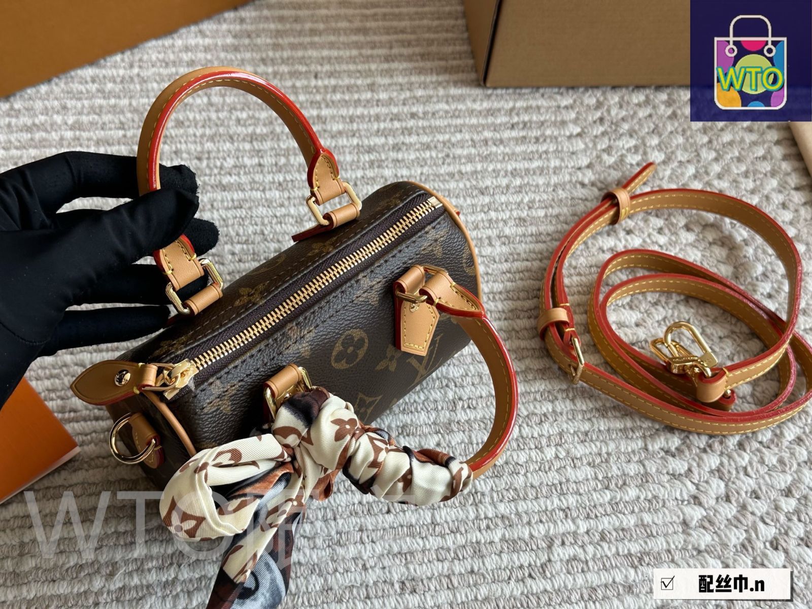 今日特価】Louis Vuitton ルイヴィトン スピーディ ナノ