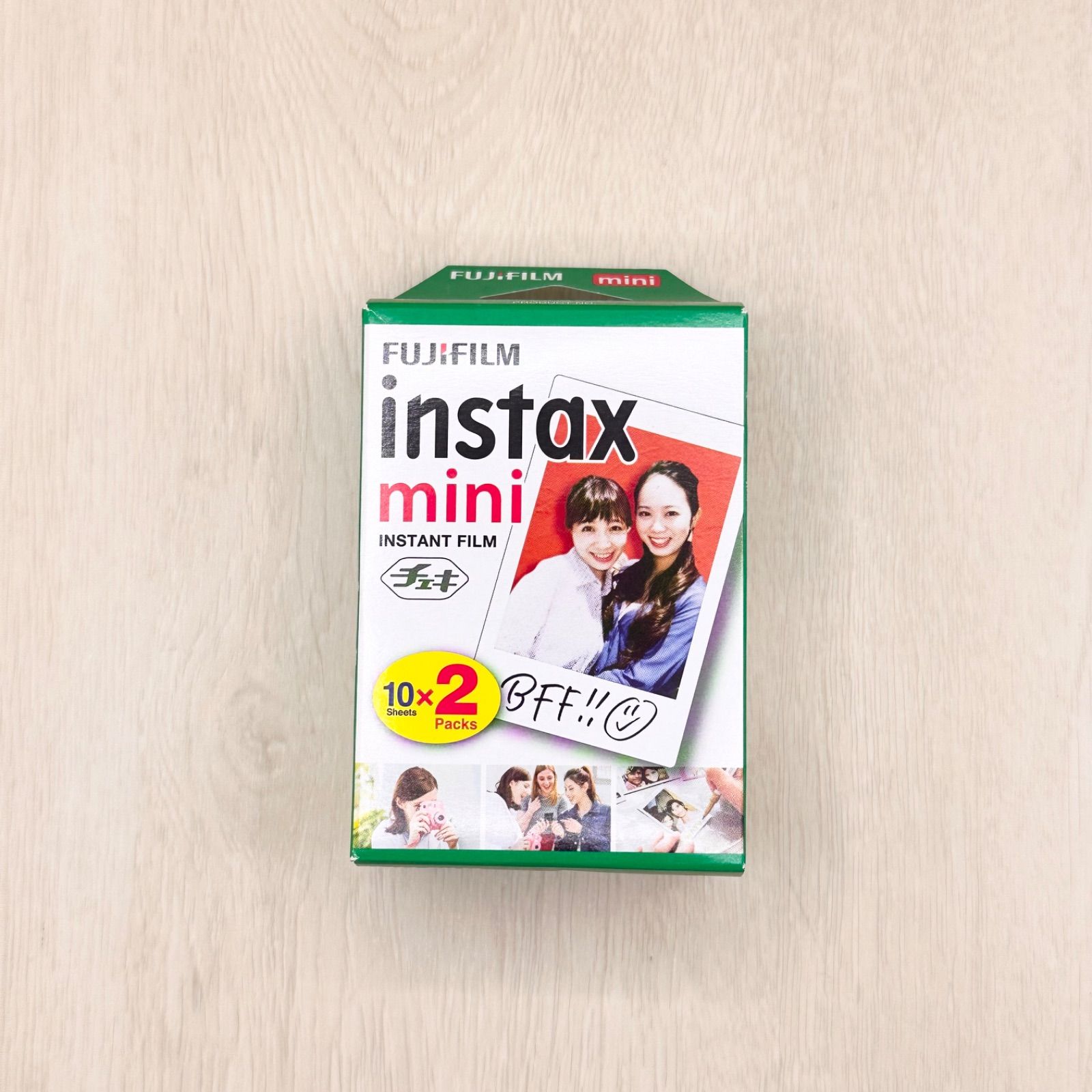 チェキフィルム 20枚 チェキ フィルム instax mini インスタントカメラ