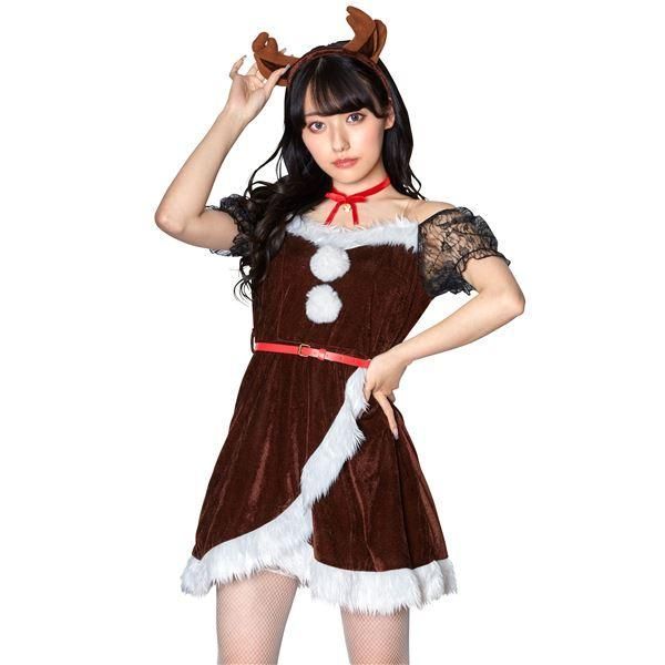 〔クリスマスコスプレ/コスプレ衣装〕 XM ミミノエル ビタートナカイ 〔イベント パーティー〕