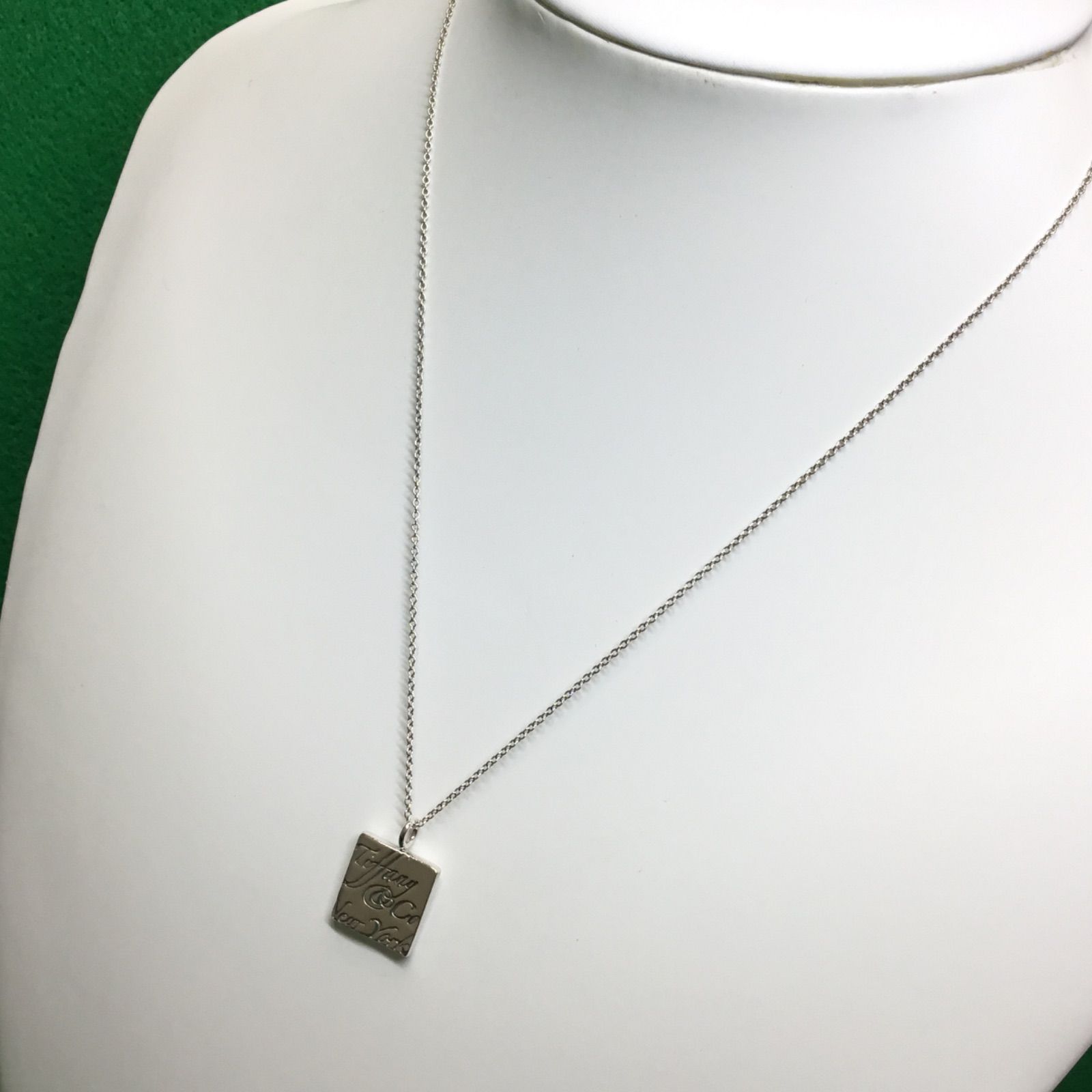 箱・保存袋付き 🔷TIFFANY&Co. ティファニー ／ ノーツ スクエア
