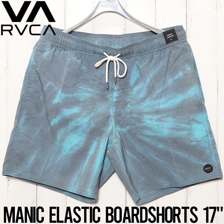 【送料無料】ストレッチショーツ ハーフパンツ RVCA ルーカ MANIC ELASTIC BOARDSHORTS 17 M1191RME