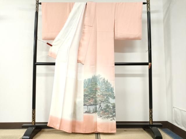 平和屋着物●豪華色留袖 寿光織 兼六園 暈し染め 正絹 CAAW8377yc