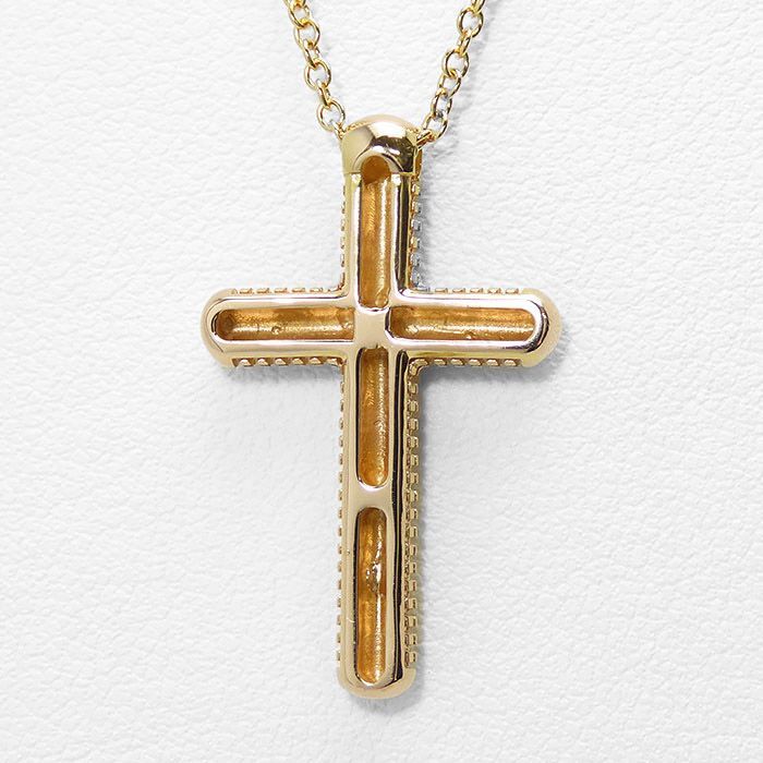 ダミアーニ】 DAMIANI メトロポリタン クロス ネックレス【750