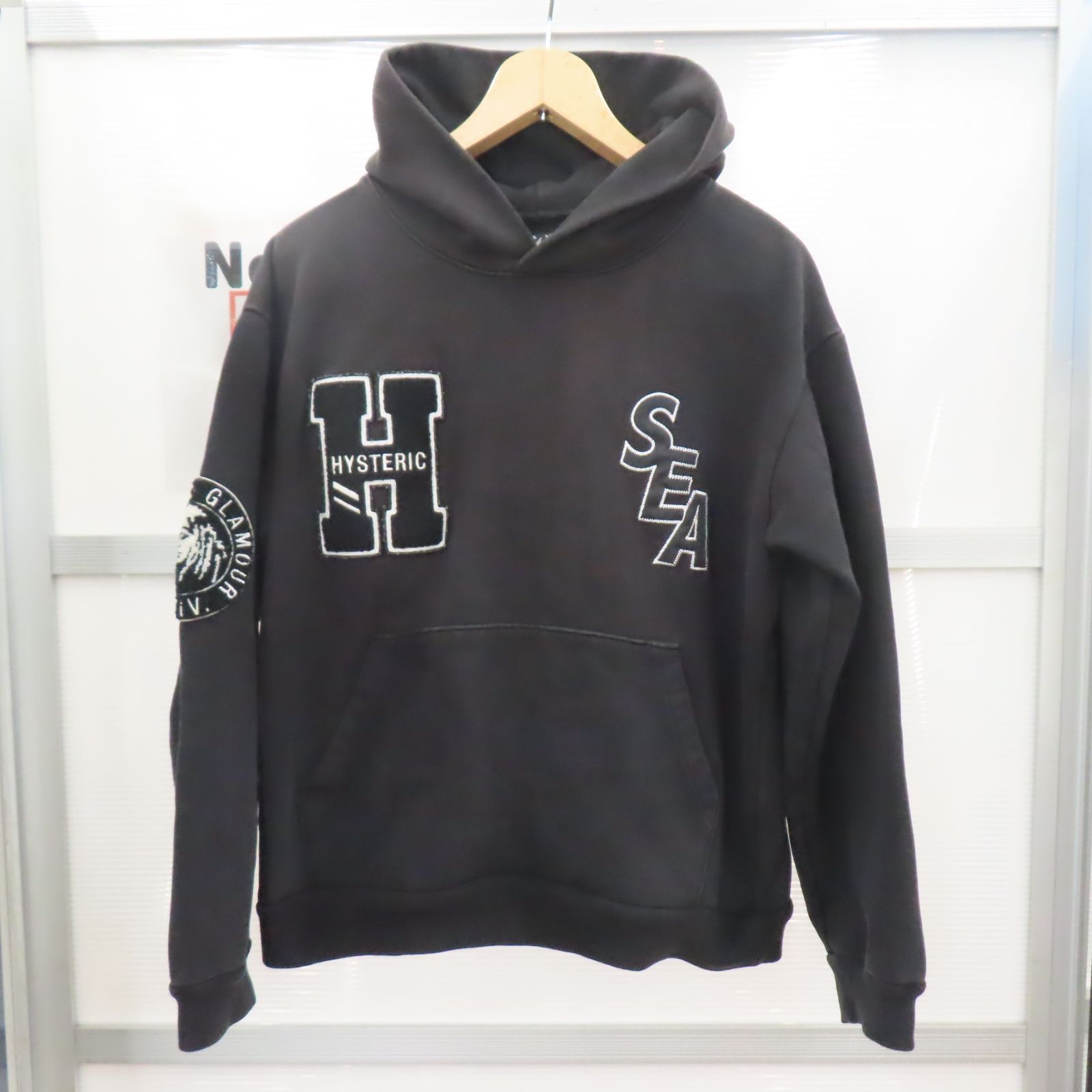 HYSTERIC GLAMOUR× WIND AND SEA パーカー Mサイズ (C7-64) T