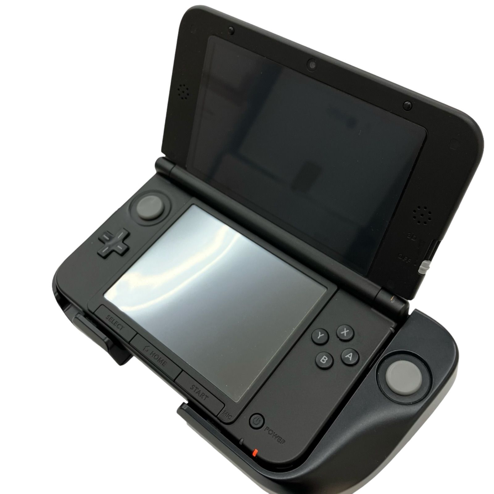 ⭐️NINTENDO⭐️3DS LL Blue×Black 動作確認済🎵メーカー生産終了品☆拡張スライドパッドつき☆ - メルカリ