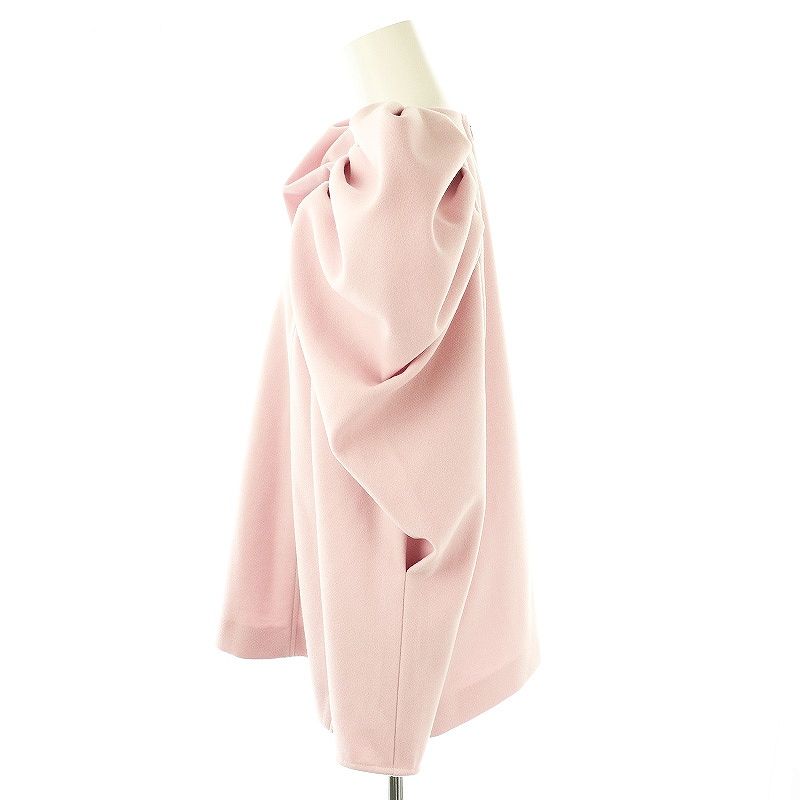 セブンテンバイミホカワヒト SEVEN TEN by MIHO KAWAHITO 23AW ポインティショルダートップス カットソー M ピンク ■OS レディース セブンテンバイミホカワヒト SEVEN TEN by MIHO KAWAHITO 23AW
