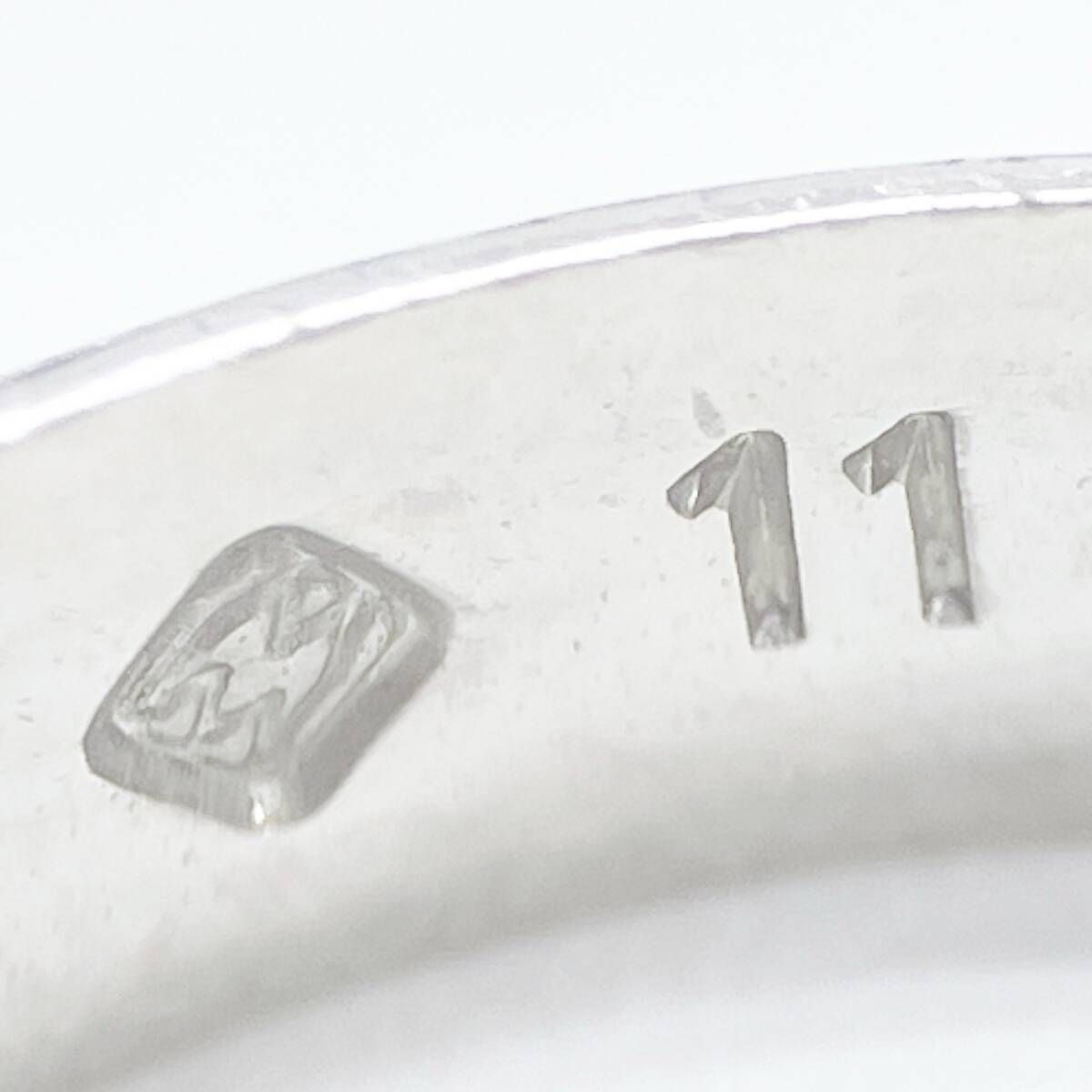 Pt900 ＃11 約11号 総重量約3.0g リング 指輪 プラチナ レディース