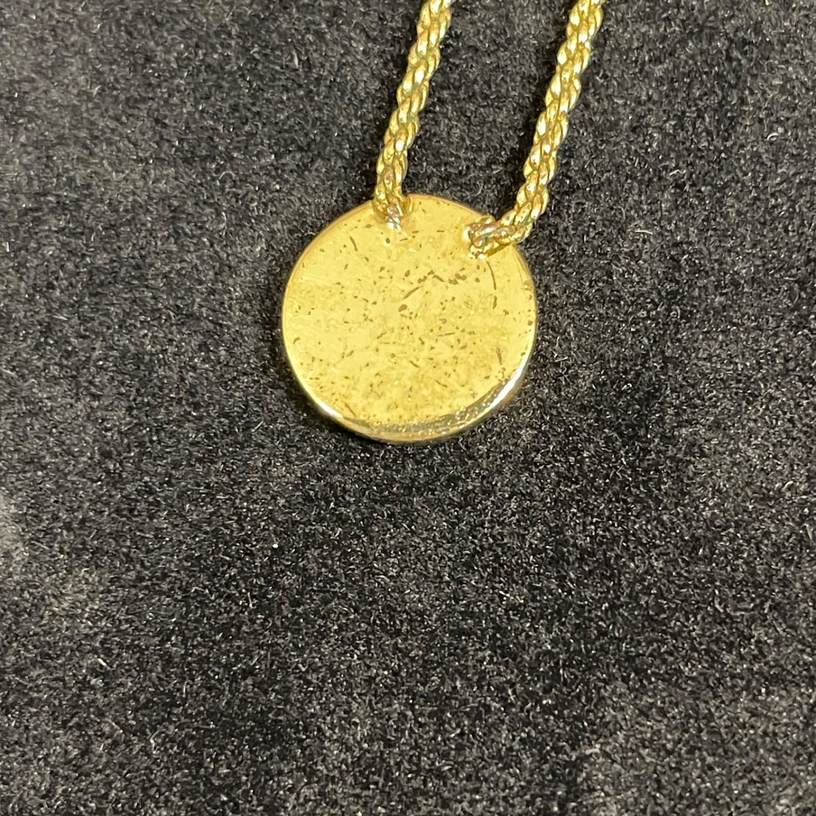 □Christian Dior クリスチャンディオール ロゴネックレス A25-1526