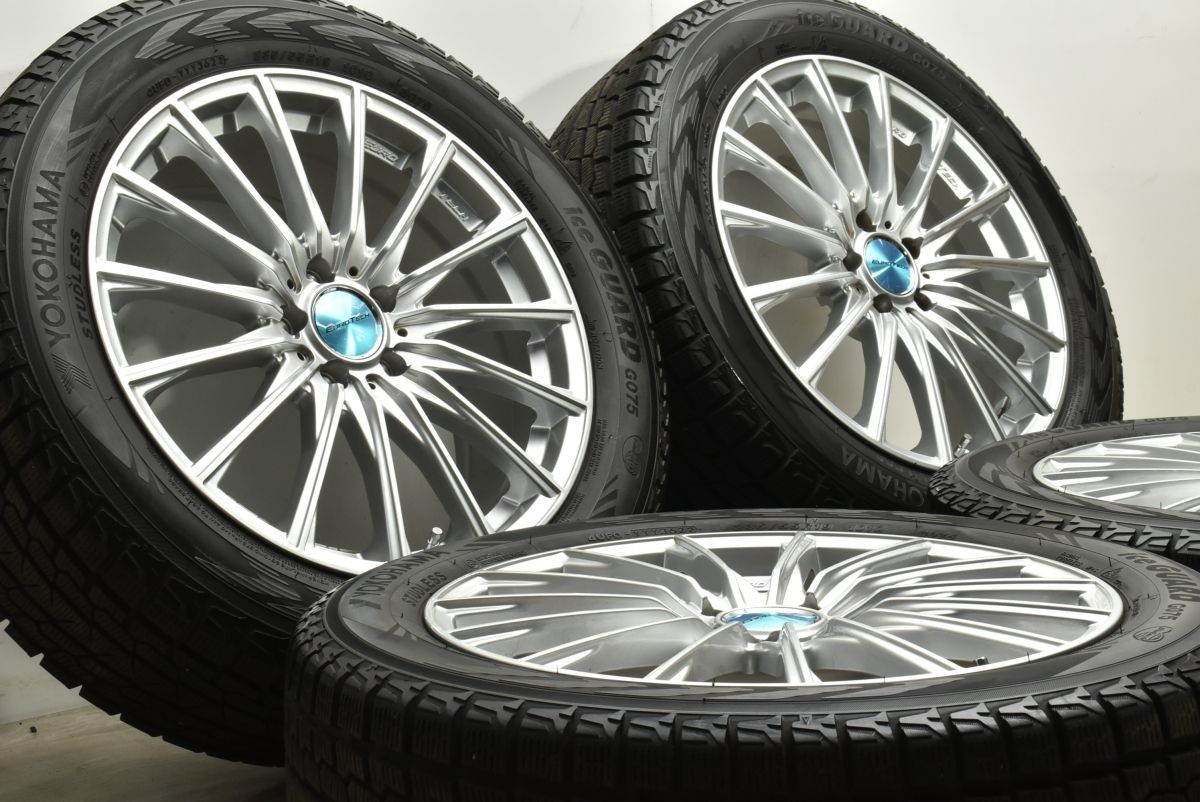 235/55R19 ベンツ GLC X245 バリ溝 スタッドレスセット 美品