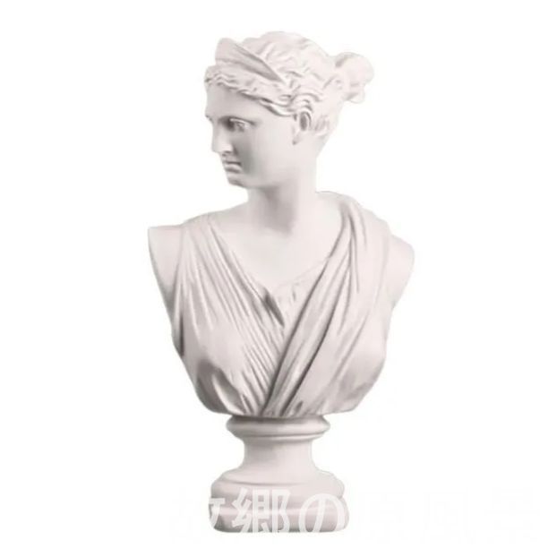 置物 オブジェ ギリシャ神話 女神 上半身 白い彫刻風 ヨーロッパ 北欧 リアル 飾り アンティーク 古代ローマ モダン おしゃれ クール 玄関 リビング 樹脂 レジン 装飾 プレゼント ギフト
