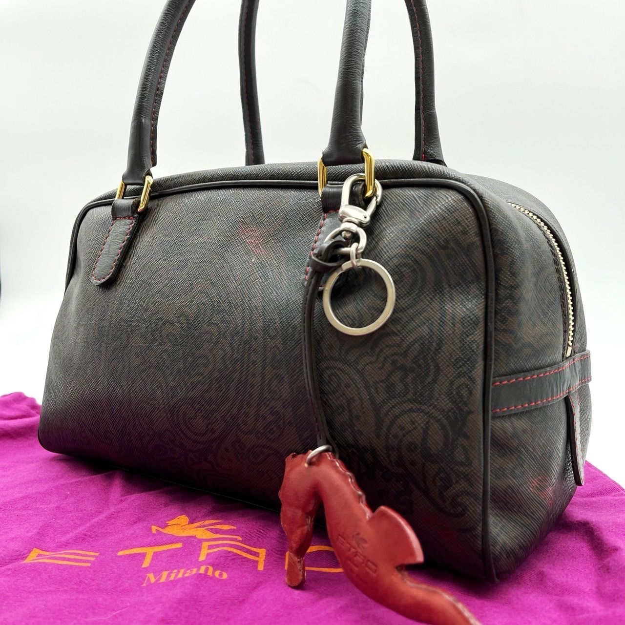 ETRO (エトロ) 綿100％ ペイズリー柄 長袖 シャツ ETMRIB0001SA5F1