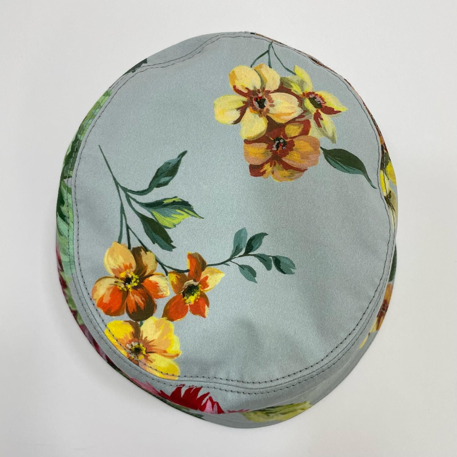 中古】PRADA | プラダ バケットハット 花柄 フラワー 帽子 1HC137