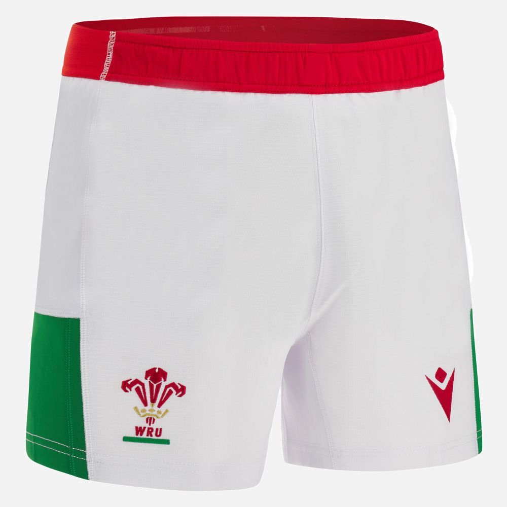 送料無料 匿名配送 マクロン ラグビー ウェールズ代表 Welsh Rugby 2025|23 ホーム パスウェイショーツ 短パン 白 ホワイト 4XLサイズのみ 公式モデル 日本未発売
