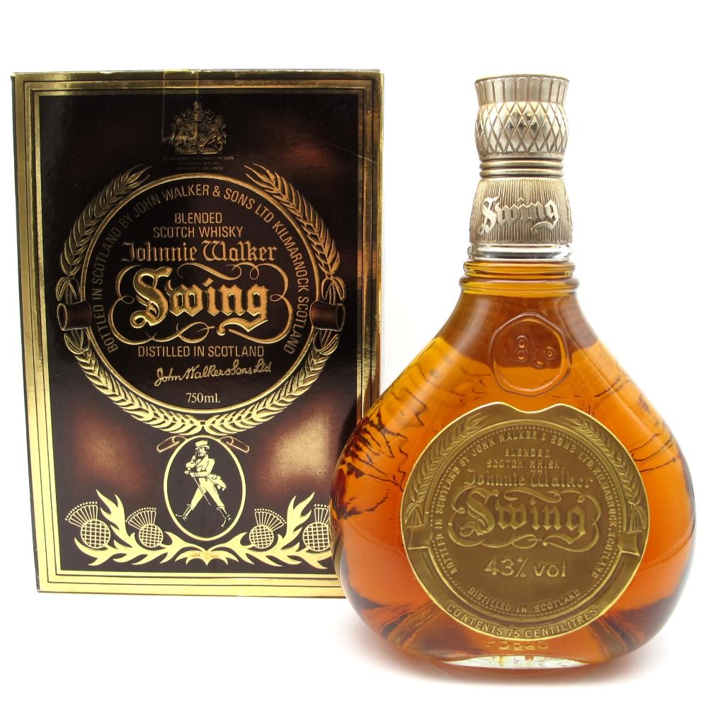 ジョニーウォーカーSwing 750ml 3本セット未開封古酒
