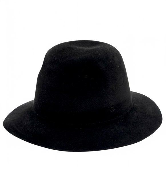アンダーカバー UNDERCOVER ×KIJIMA TAKAYUKI ハット 帽子 メンズ ラビットファーフェルト 黒 size:1 【69473】