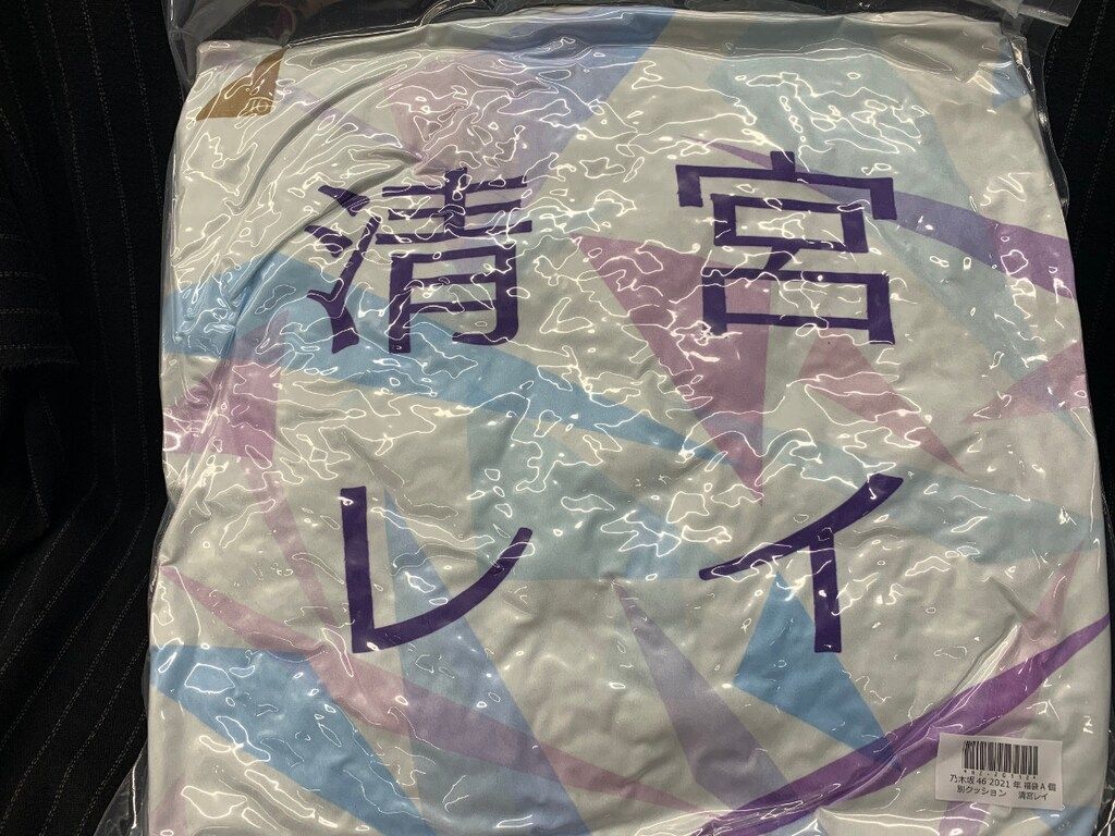 【1月下旬～2月上旬より配送】乃木坂46 2021年 福袋A 乃木坂46 福袋2021A 清宮レイ 個別クッション