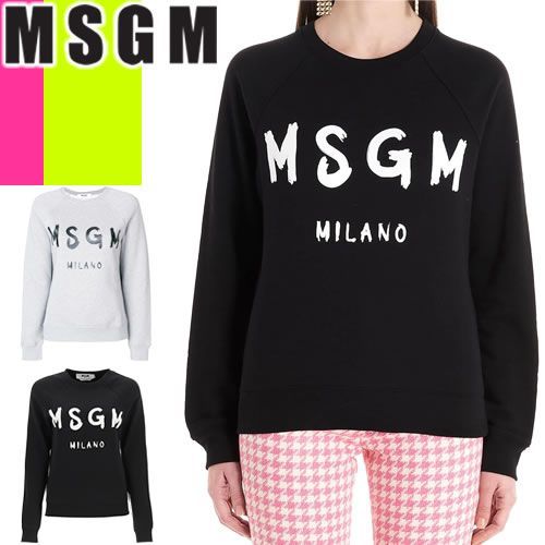 エムエスジーエム MSGM トレーナー スウェット プルオーバー クルー 
