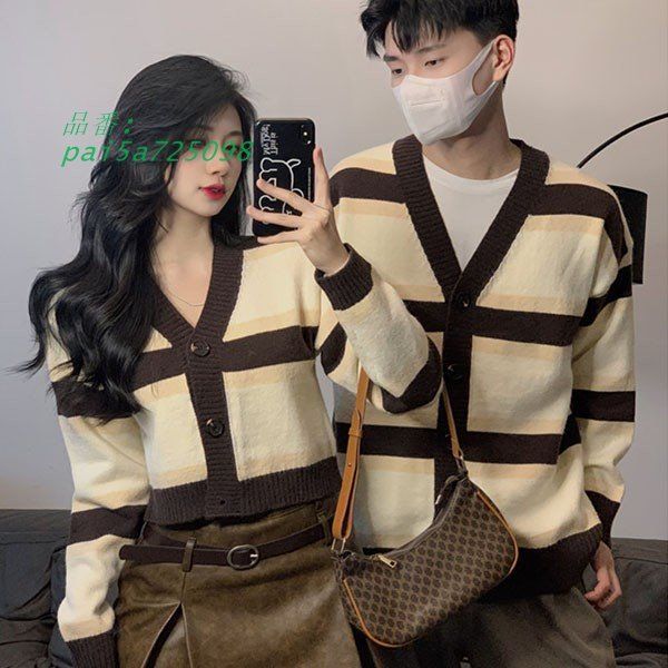 カーディガン セーター ペアルック メンズ レディース お祝い ニット プレゼント クリスマス pai5a725098