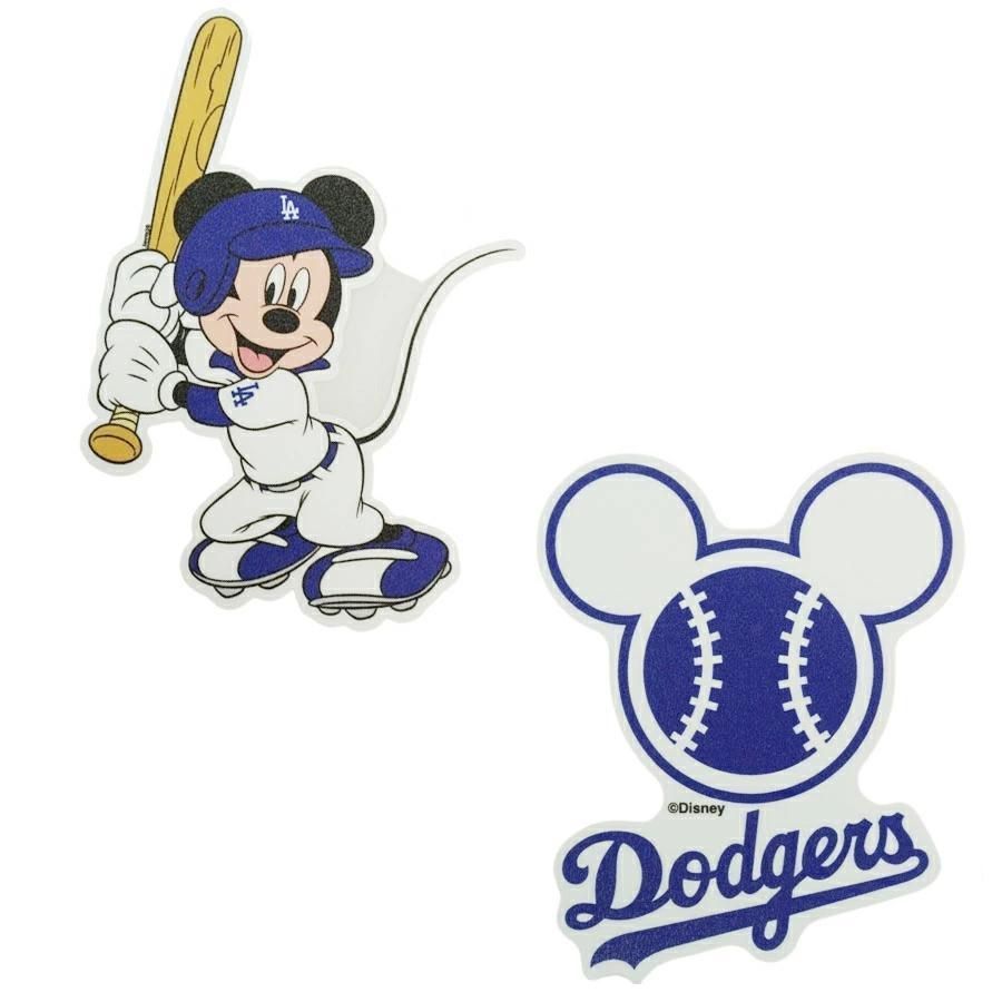 ディズニーミッキーマウス & MLB LA ドジャースぬいぐるみ