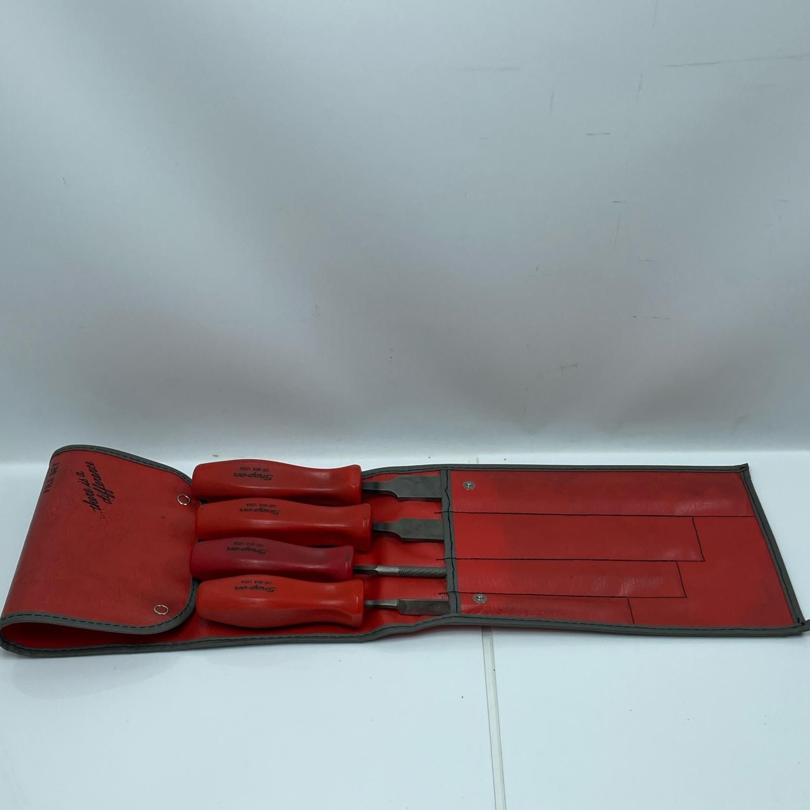 Snap-on スナップオン ヤスリセット HBF500 レッド