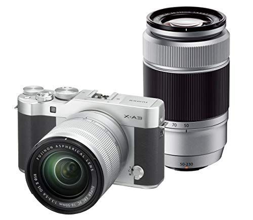 中古】FUJIFILM ミラーレス一眼 X-A3 ダブルズームレンズキット
