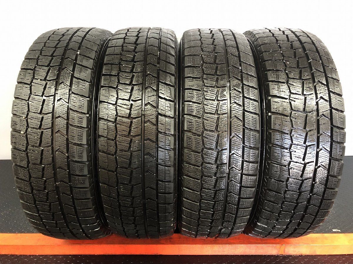 DUNLOP WINTER MAXX WM02 195 60R17 17インチ スタッドレス 4本 23～ バリ溝 ライズ ロッキー 60プリウス等 STM009