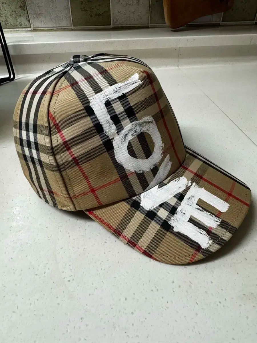 BURBERRY チェック柄 キッズ キャップ L BURBERRY チェック柄 キッズ