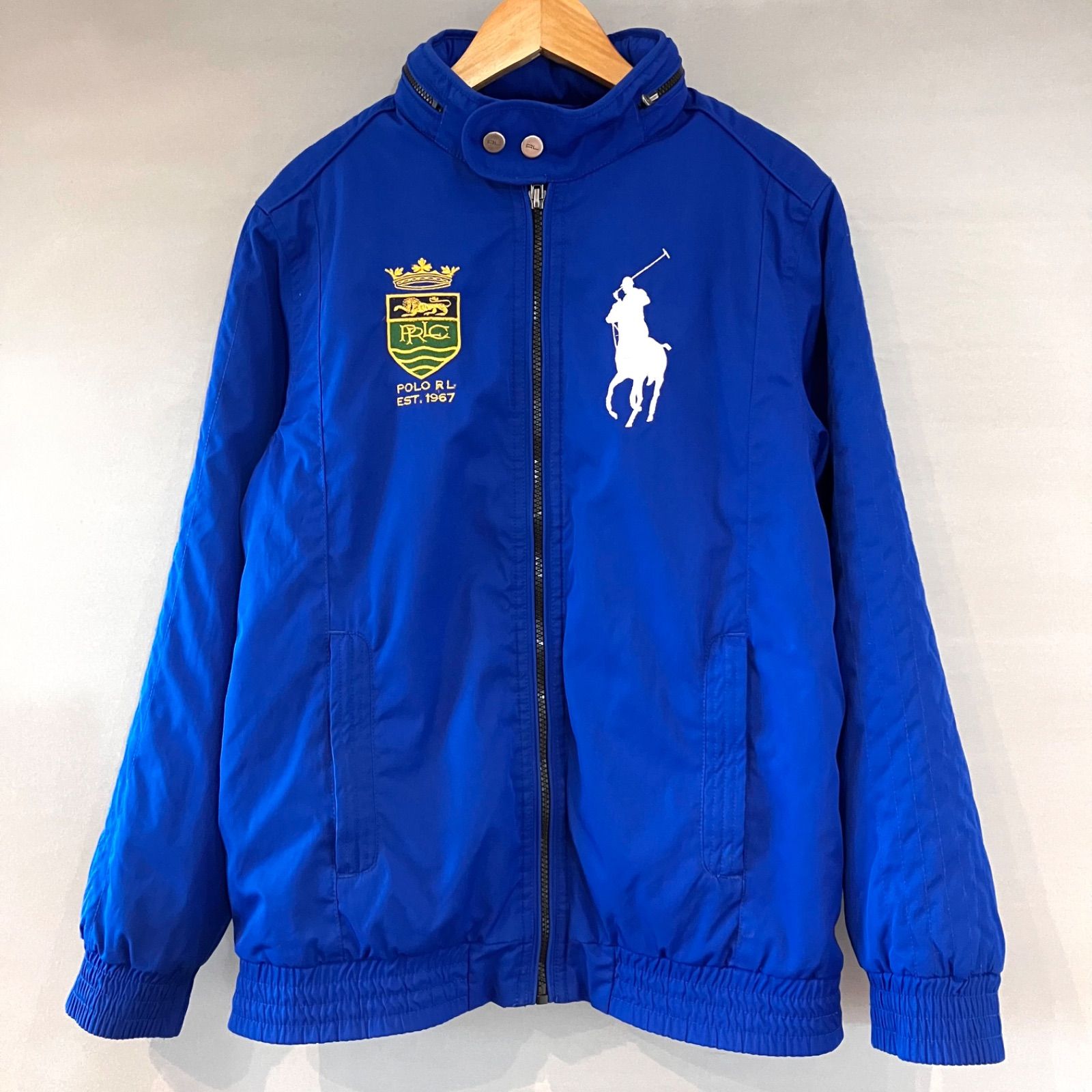 POLO Ralph Lauren ポロ ラルフローレン 中綿ジャケット ブルー 14〜16