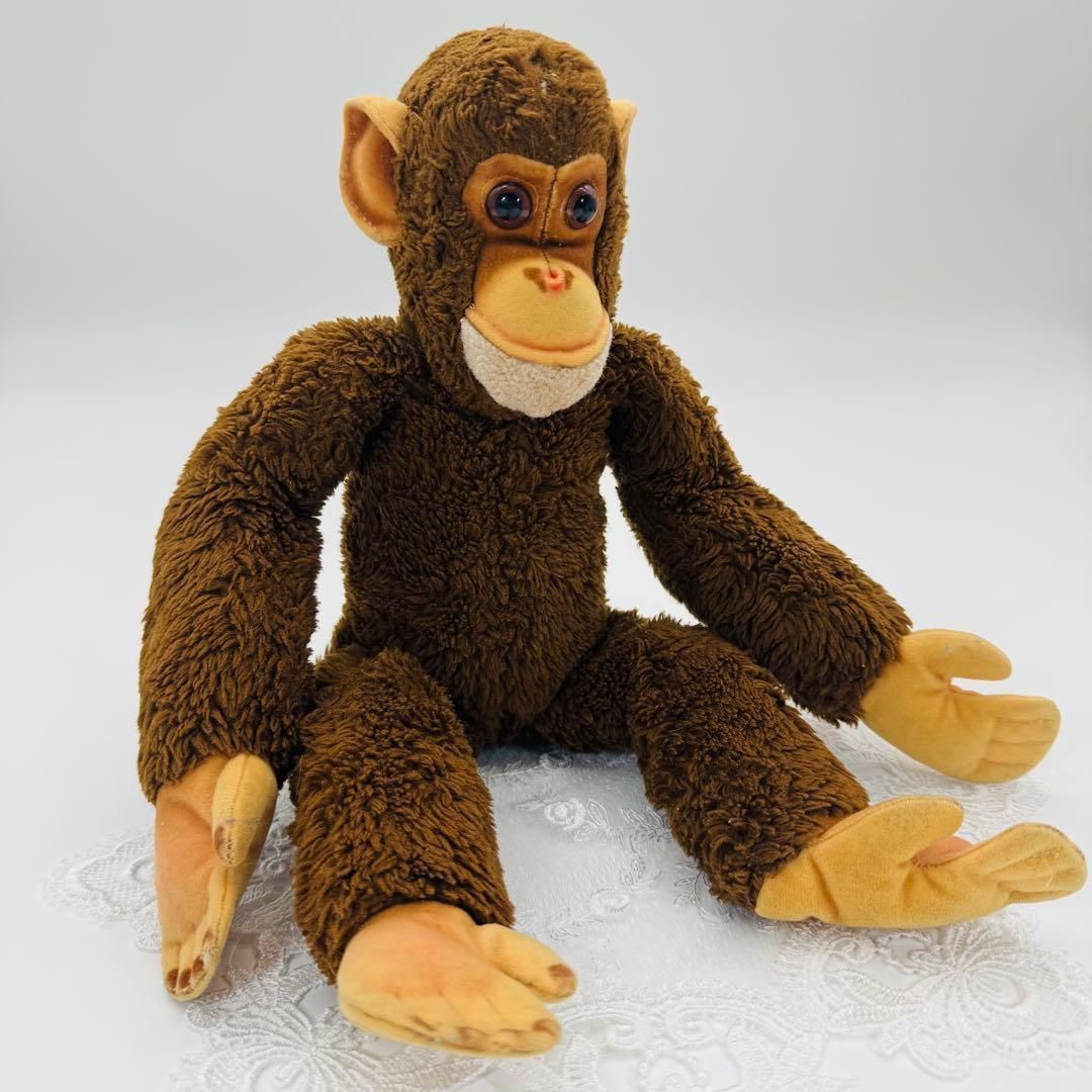 steiff ヌイグルミ Jocko チンパンジー 猿 ドイツ シュタイフ 送料無料☆シュタイフ☆Jocko Chimpanzee 36cm☆チンパンジーのジョコ