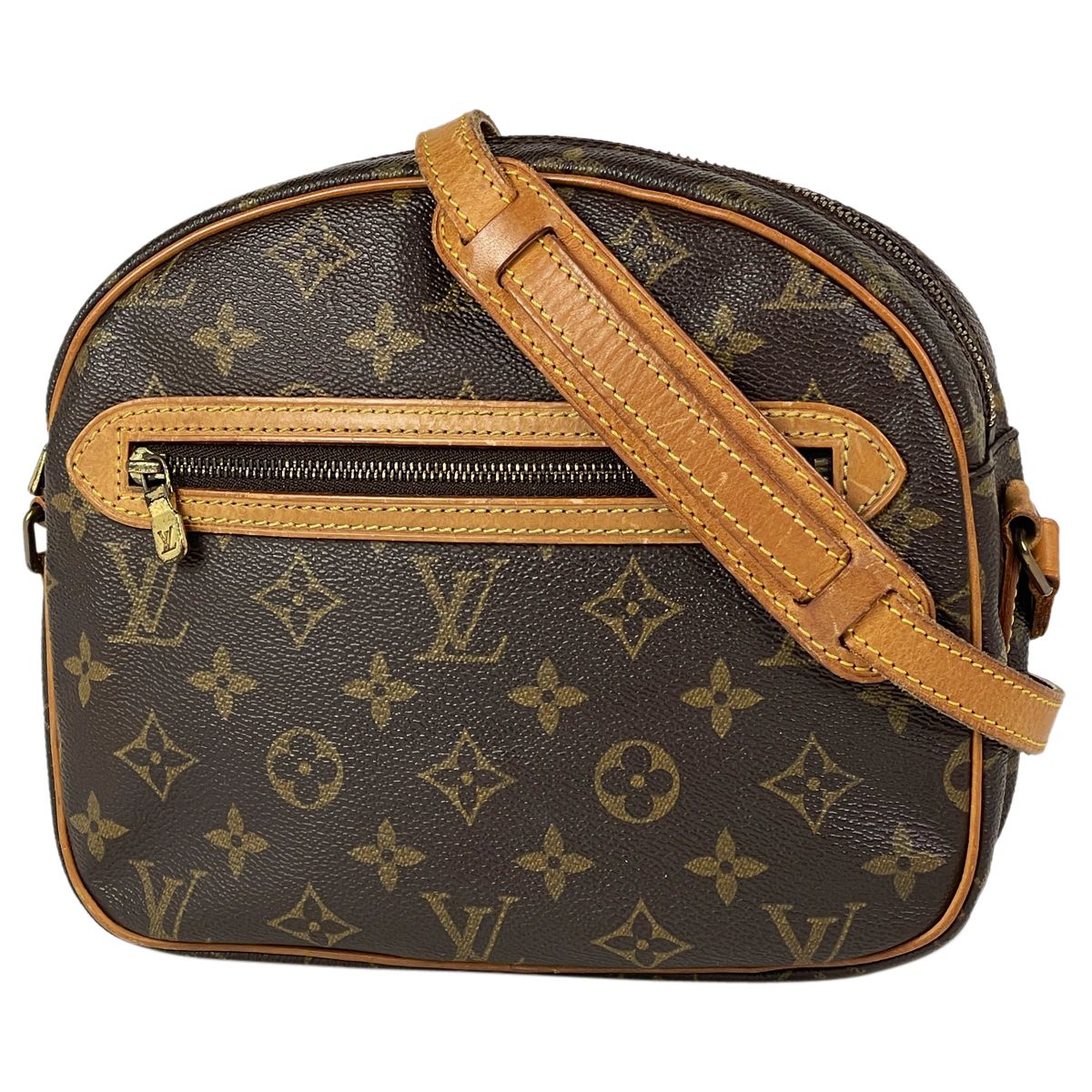 ルイ・ヴィトン Louis Vuitton ブロワ 斜め掛け 旧型 ショルダーバッグ モノグラム ブラウン M51221 レディース 【中古】