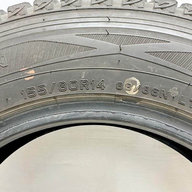 155 80R14 88 86N DUNLOP WINTER MAXX SV01 4本 スタッドレスタイヤ ダンロップ ウインターマックス SV01 プロボックス などに タイヤ 14インチ TRITUETUBI_COM