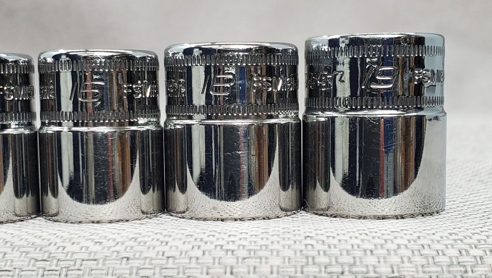 スナップオン ソケット7本セット