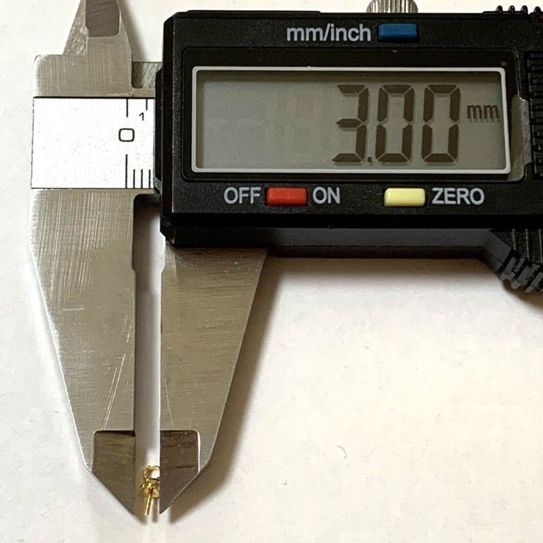 ヒートンキャップ 3㎜ 金/銀 100個