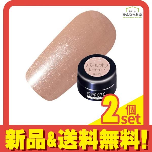 PREGEL(プリジェル) カラーEX PG-CE569 パールオブレディ-P 3g 2個セット まとめ売り