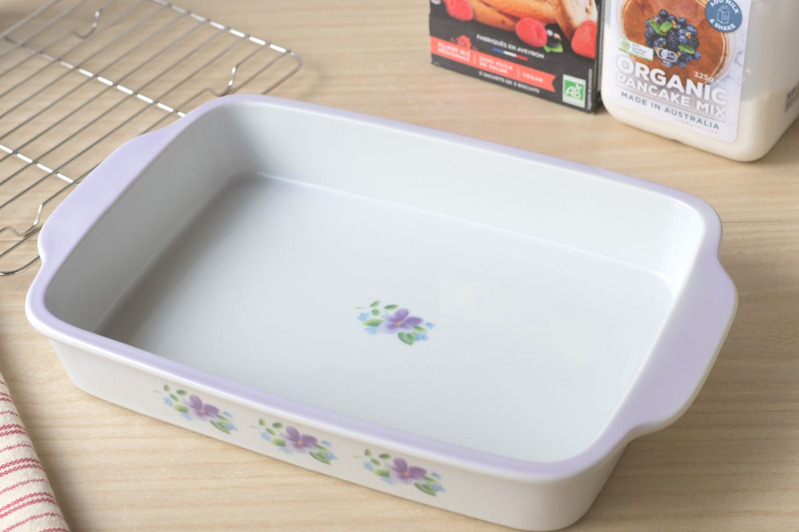 卸売 マニーヴィオレット フライ&グリルプレート バット 陶器 日本製