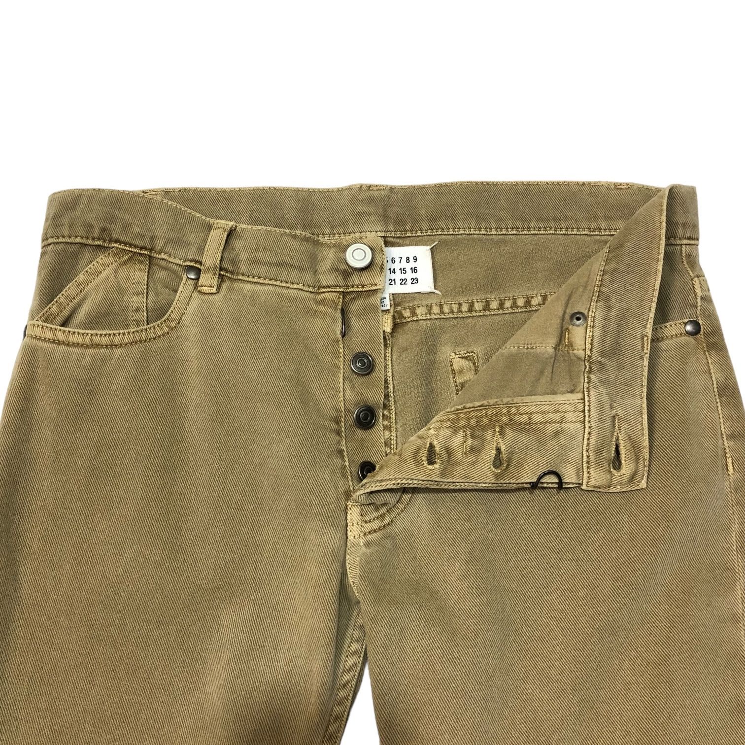 Maison Martin Margiela / 13SS/ガーメントダイ/5ポケットデニム/48/コットン/無地/S30LA0060 MAISON MARGIELA(メゾンマルジェラ) 13SS Garment dye 5 pocket pants