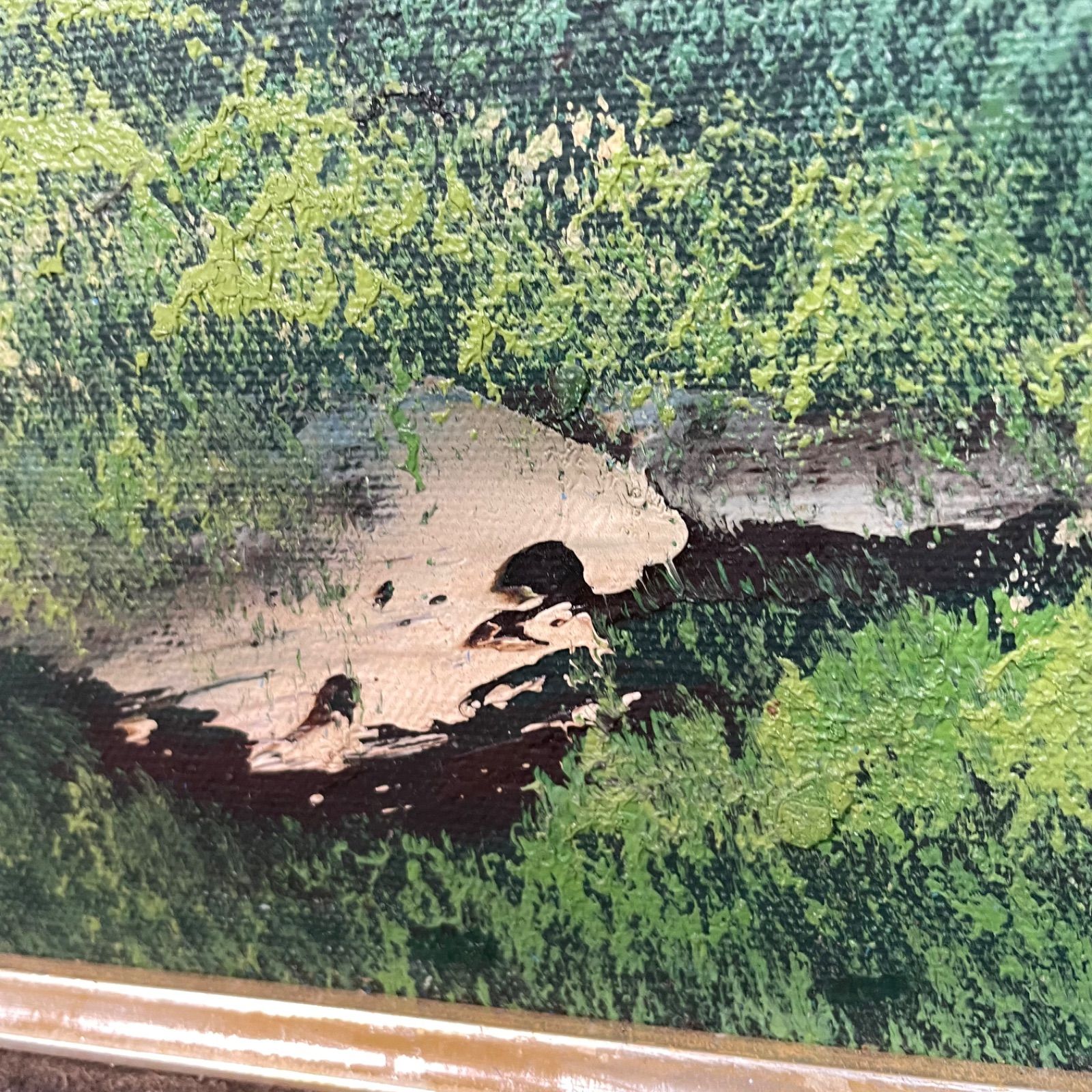 大型 風景画 92cm×68cm 絵画 油彩画 額縁 油絵 額装 アート