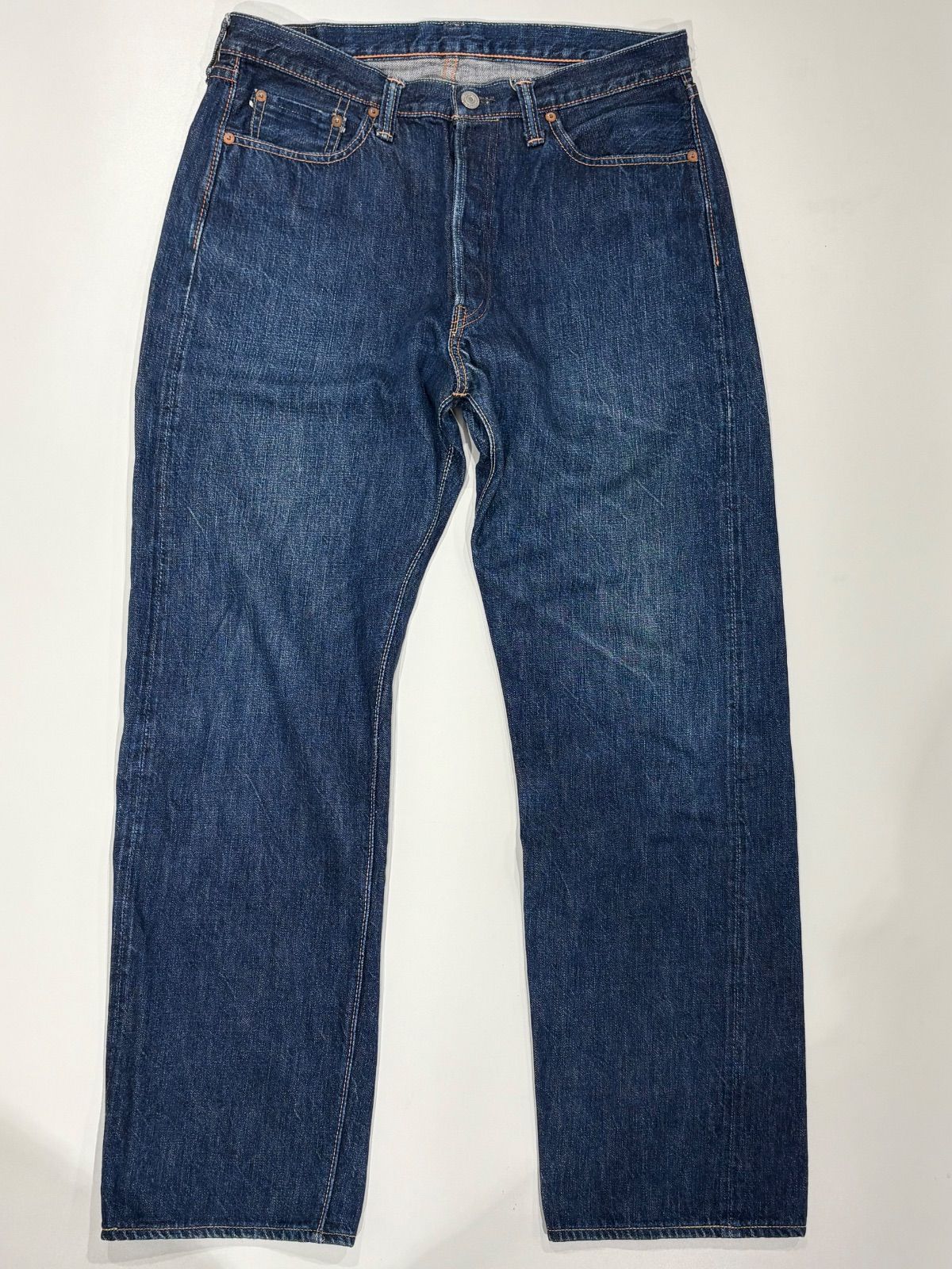 FULLCOUNT 0105 旧モデル 赤タブ サイズ33 デニムパンツ - メルカリ