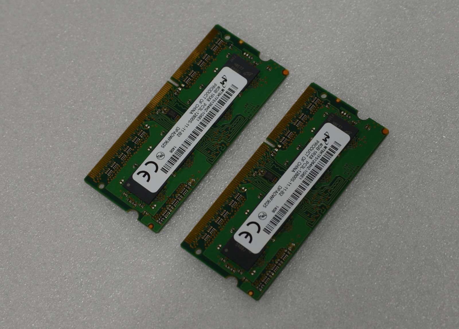 メモリ PC3L-12800S 中古品４GB×2枚 計8GB（321-3） - メルカリShops